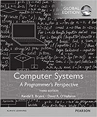 Computer Systems A Programmer’s Perspective